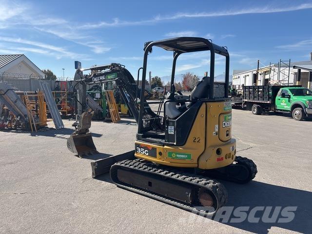 John Deere 35G Crawler excavators