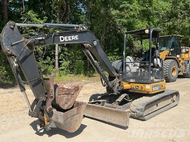 John Deere 50G Crawler excavators