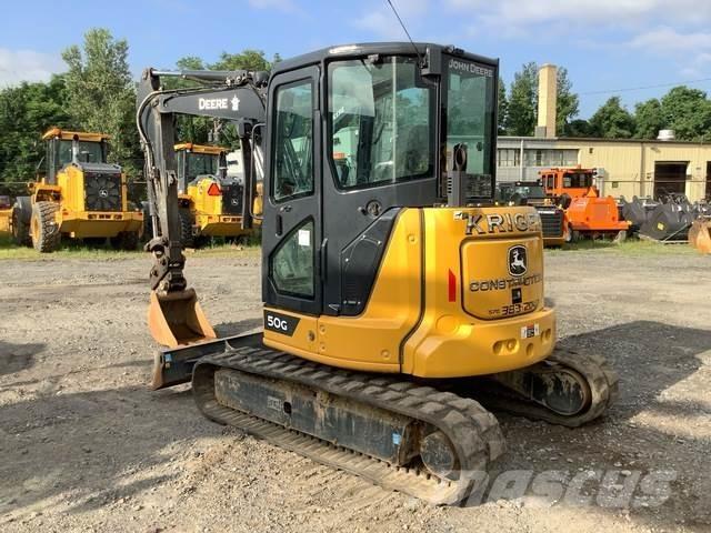 John Deere 50G Crawler excavators