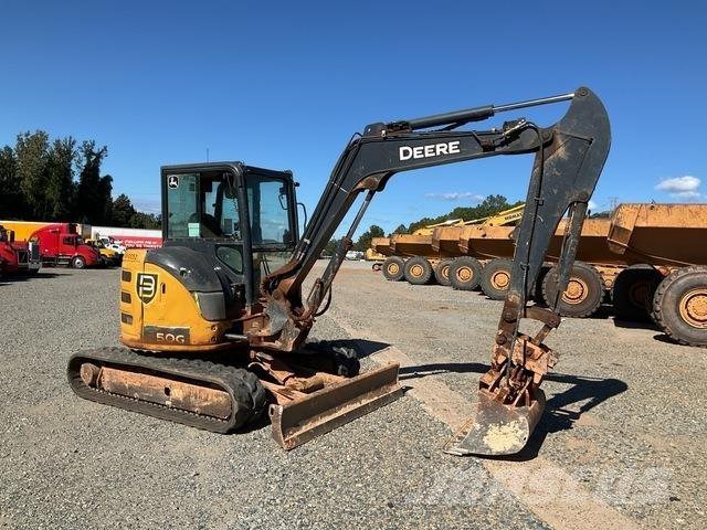 John Deere 50G Crawler excavators
