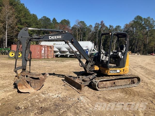 John Deere 50G Crawler excavators
