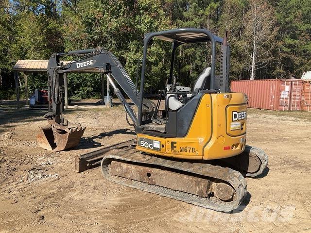 John Deere 50G Crawler excavators