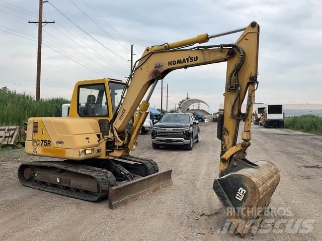 Komatsu PC75R Crawler excavators
