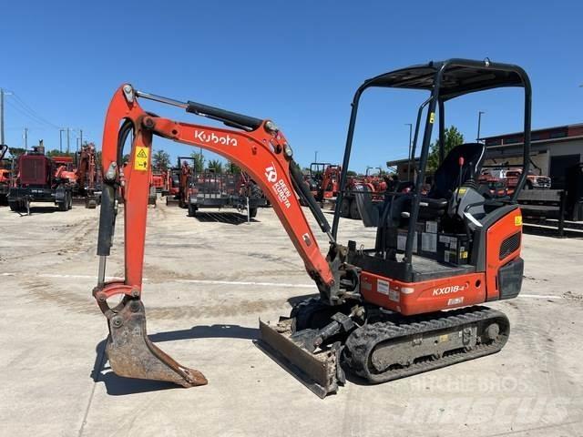 Kubota KX018-4 Crawler excavators