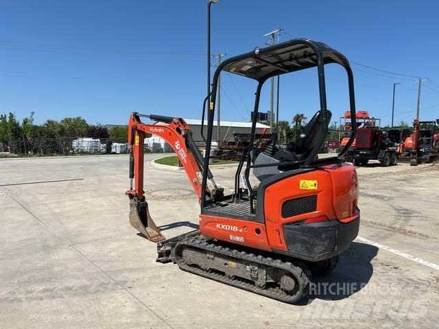 Kubota KX018-4 Crawler excavators
