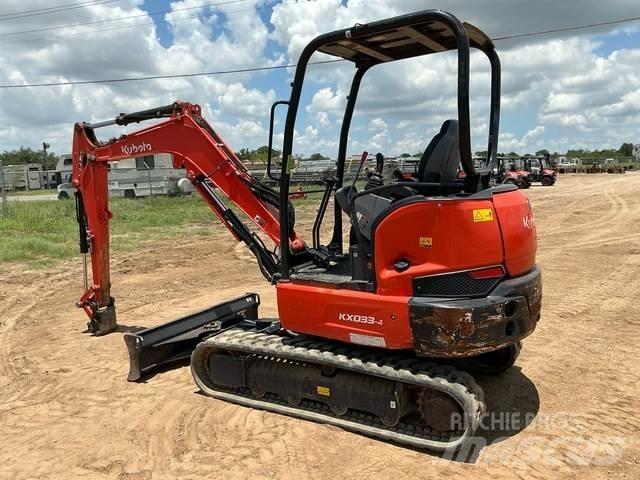 Kubota KX033-4 Crawler excavators