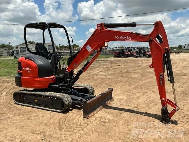 Kubota KX033-4 Crawler excavators