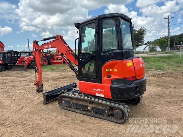 Kubota KX033-4 Crawler excavators