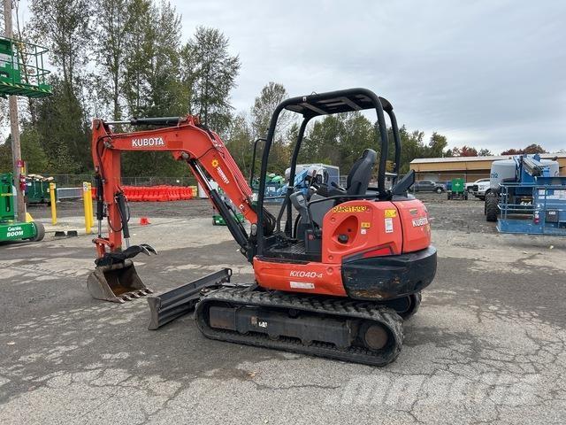 Kubota KX040-4 Crawler excavators