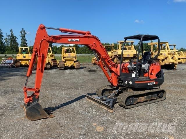 Kubota KX121-3 Crawler excavators