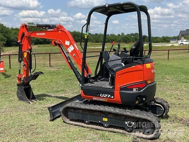 Kubota U27-4R1 Crawler excavators