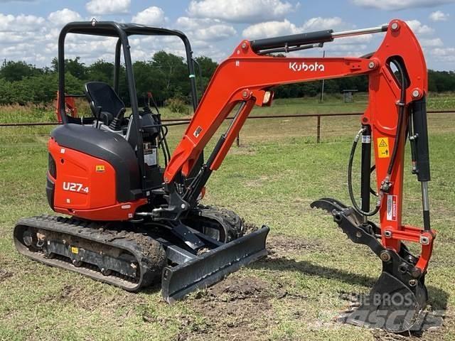 Kubota U27-4R1 Crawler excavators