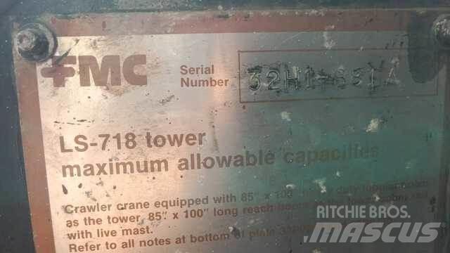 Link-Belt 718 Tracked cranes