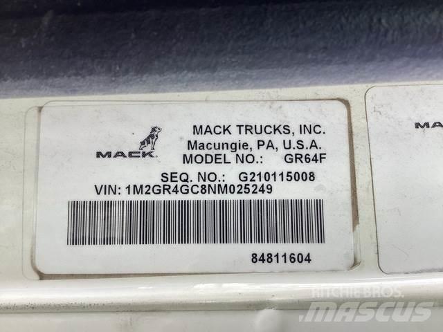 Mack GR64F Tipper trucks