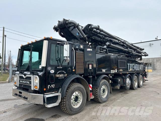 Mack TE84 Concrete pumps