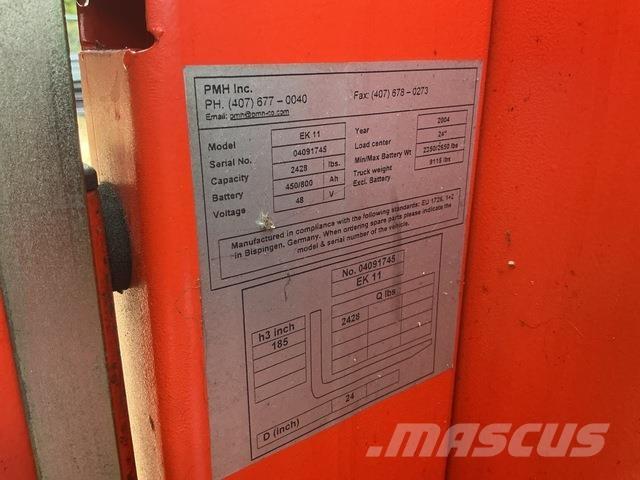  PMH EK 11 Electric forklift trucks