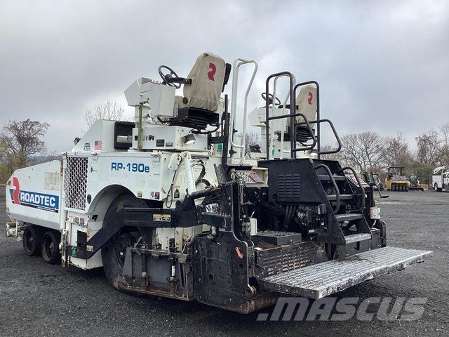 Roadtec RP190E Asphalt pavers