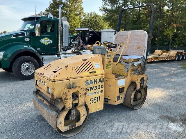 Sakai SW320 Twin drum rollers
