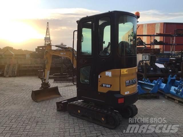 Sany SY18C Mini excavators < 7t