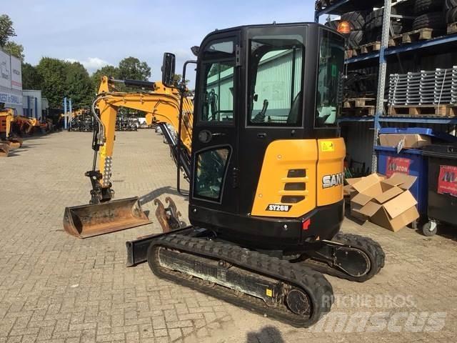 Sany SY26U Mini excavators < 7t