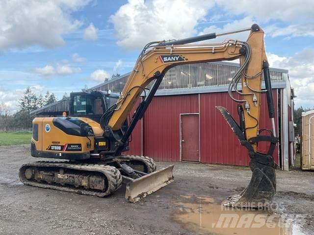 Sany SY80U Crawler excavators