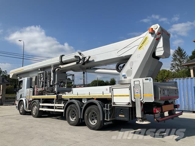 Scania P410LB Truck mounted aerial platforms