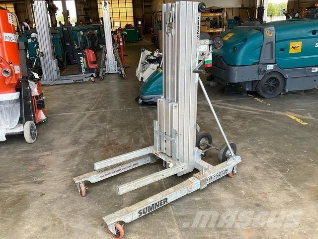 Sumner 2012S Winches, hoists and material lifts