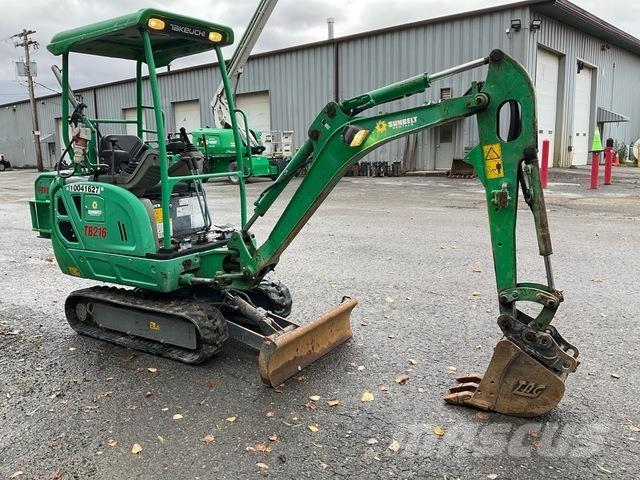 Takeuchi TB216 Crawler excavators