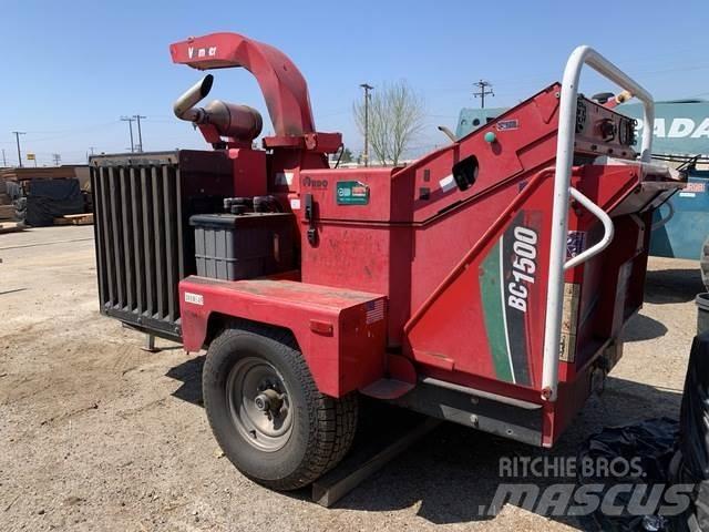 Vermeer BC1500 Wood chippers