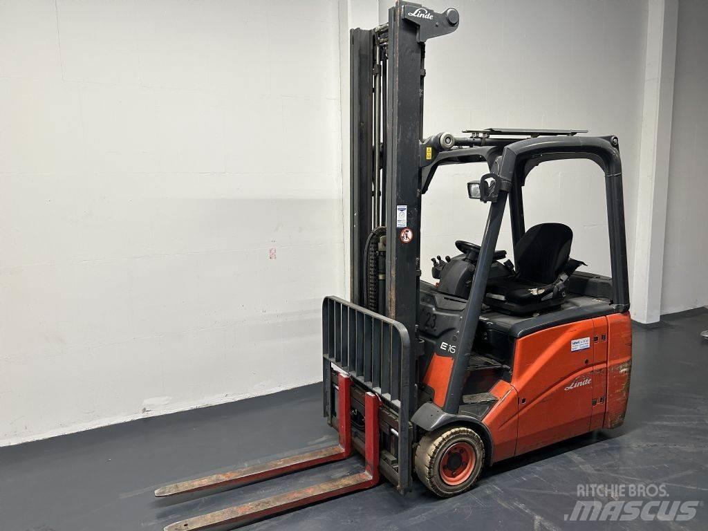 Linde E16H-01 Electric forklift trucks