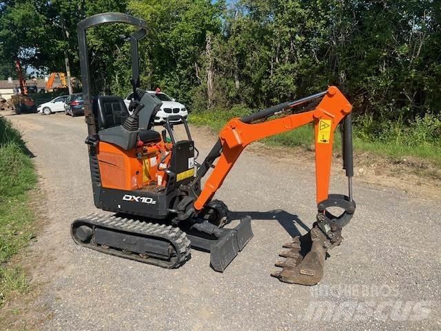 Doosan DX10Z Midi excavators  7t - 12t