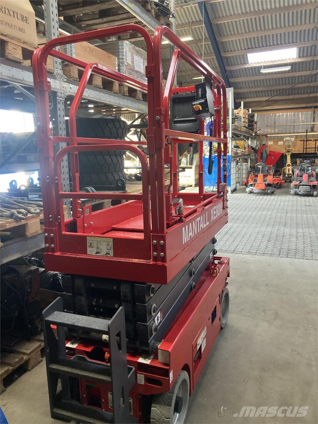 Mantall XE80N Scissor lifts