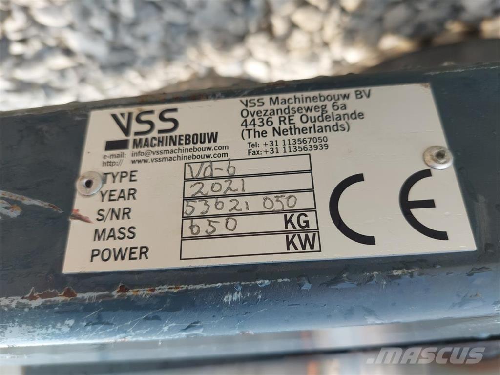  VSS Cappon VD 600 Farming rollers