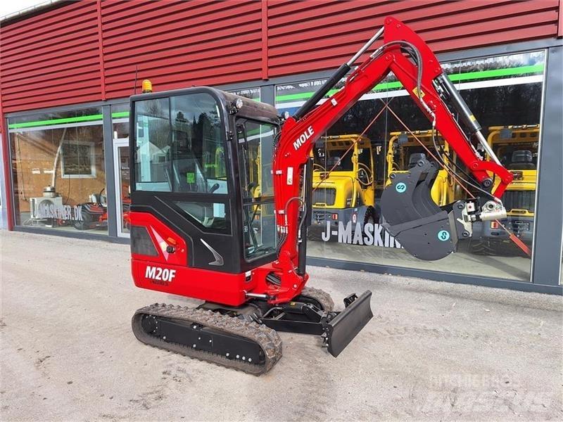 Mole M20 Mini excavators < 7t