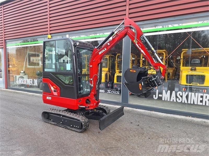 Mole M20 Mini excavators < 7t