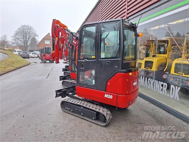 Mole M20 Mini excavators < 7t