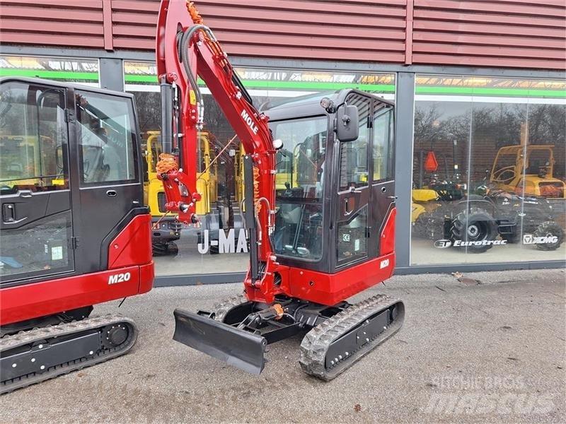 Mole M20 Mini excavators < 7t
