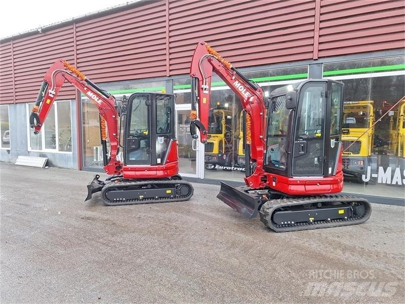 Mole M25 Mini excavators < 7t