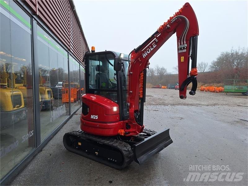 Mole M25 Mini excavators < 7t