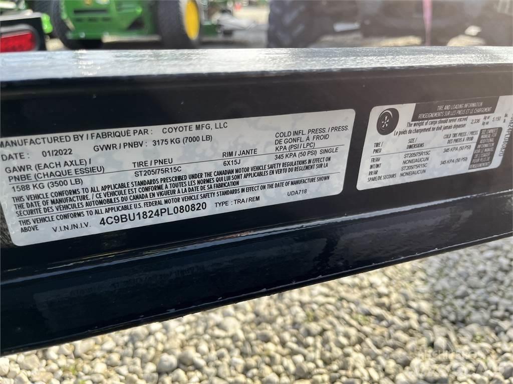 Coyote 7X18 All purpose trailer