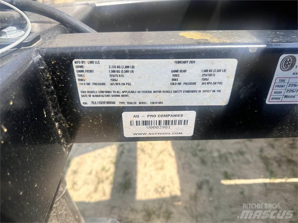  EQ07018RS All purpose trailer