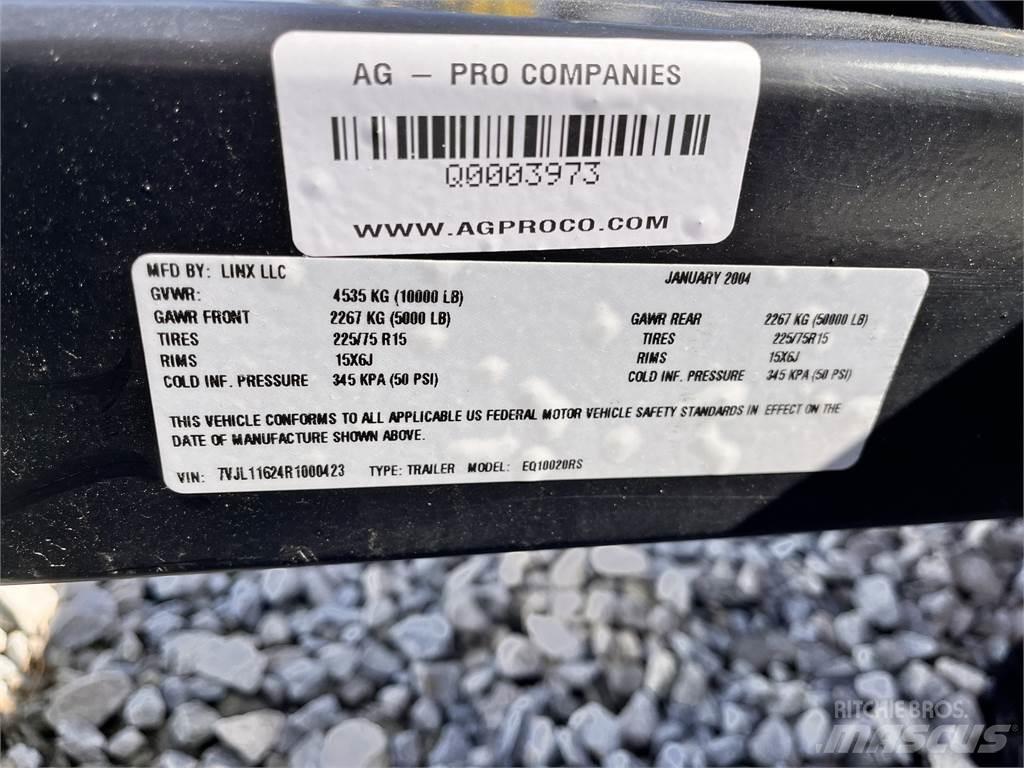  EQ10020RS All purpose trailer