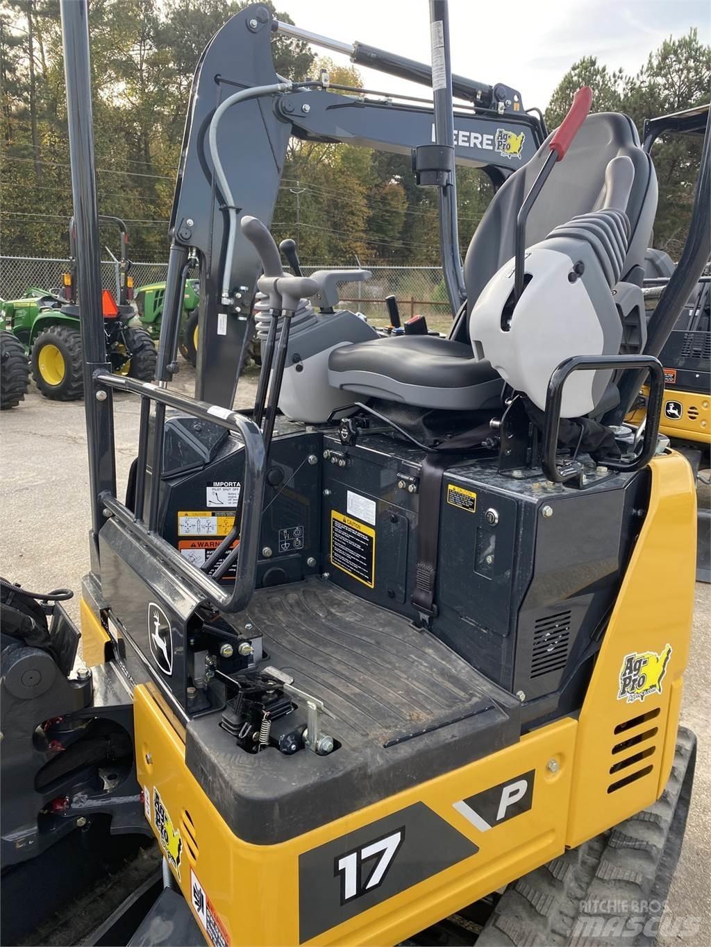 John Deere 17 P Mini excavators < 7t