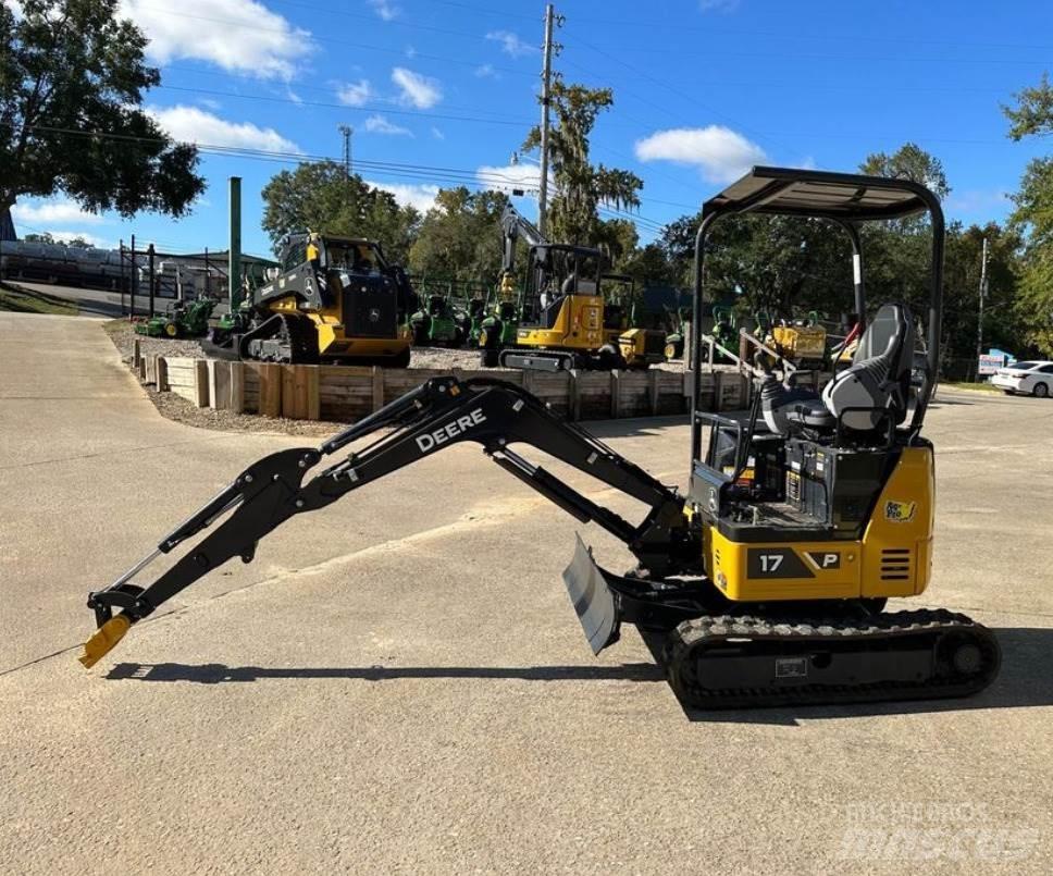John Deere 17 P Mini excavators < 7t