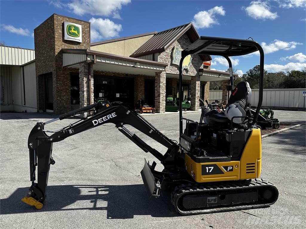 John Deere 17 P Mini excavators < 7t
