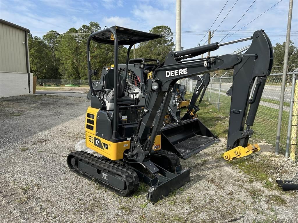 John Deere 17 P Mini excavators < 7t
