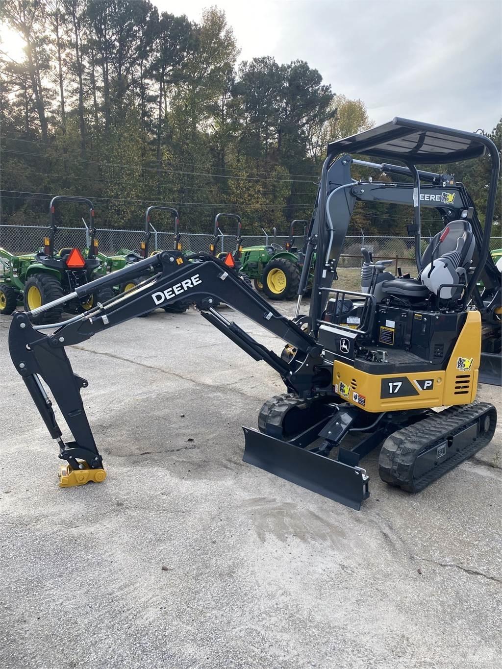 John Deere 17 P Mini excavators < 7t