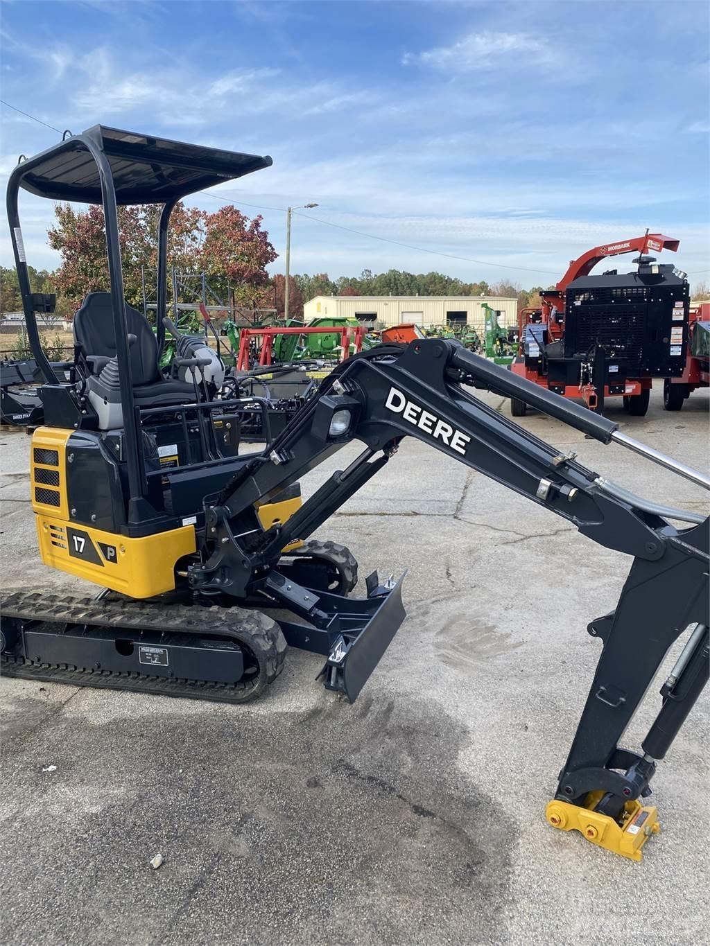 John Deere 17 P Mini excavators < 7t
