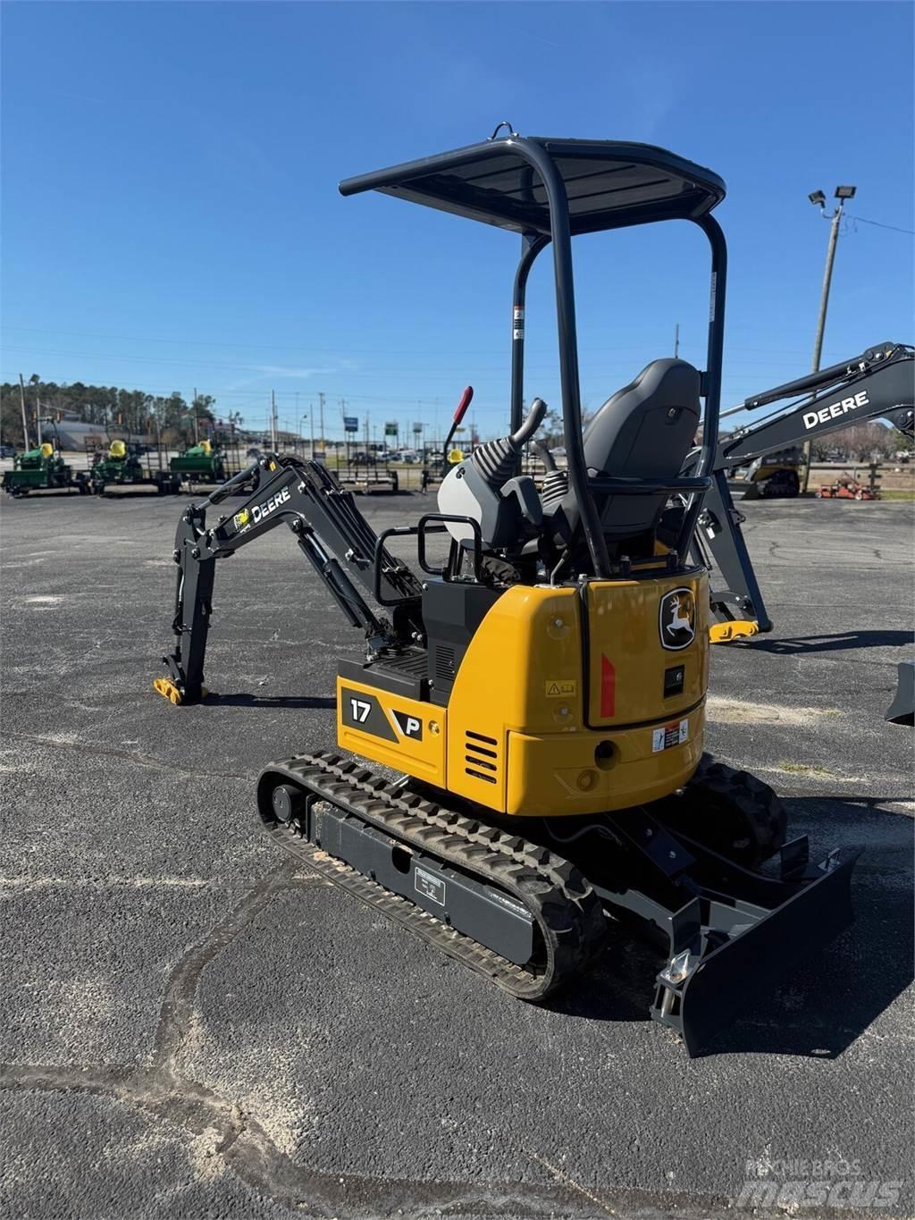 John Deere 17 P Mini excavators < 7t