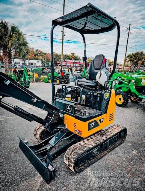 John Deere 17 P Mini excavators < 7t
